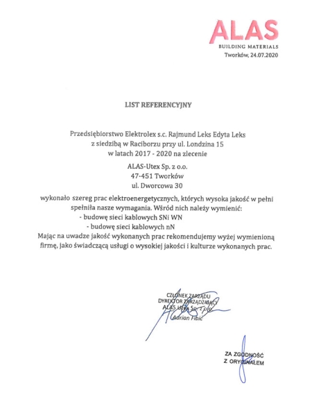 Alas budowa sieci kablowych