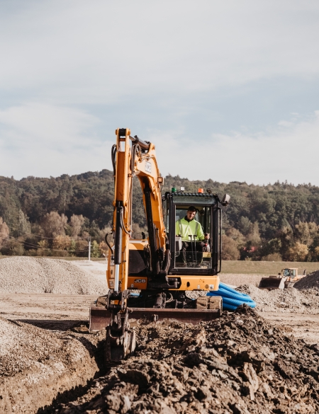Wykopy specjalistycznym sprzętem